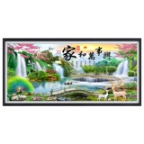 Главная Hehexing Cross Emelcodery 2021 Новая линия вышитая гостиная атмосферная ландшафт ландшафт