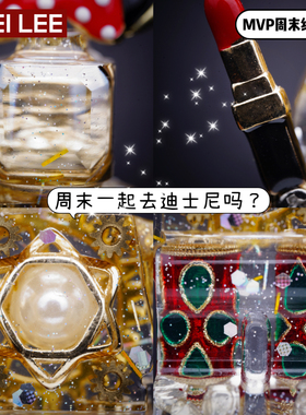 李加奇KAKEILEE原创迪士尼米奇与绅士机器人周末约会小众情侣项链