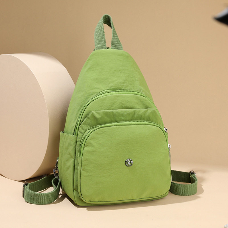 小巧双肩包女2025新款休闲时尚牛津布背包多功能三用轻便旅行胸包,淘宝优惠券,粉丝福利购,淘宝优惠卷