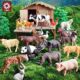 Children's simulated animal model set of 12 pieces!!!