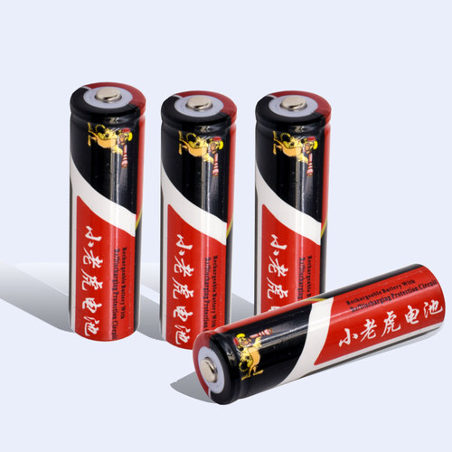 小老虎原装正品18650锂电池5800毫安可充电电池强光手电专用电池 - 图0