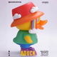 B.Duck little yellow duck 32cm trendy figure ornament