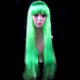 Wig ຜົມຊື່ຍາວທີ່ບໍ່ແມ່ນຕົ້ນຕໍ masquerade ຜົມຍາວ cosplay dress ເຖິງການປະຕິບັດ props headgear ປອມ