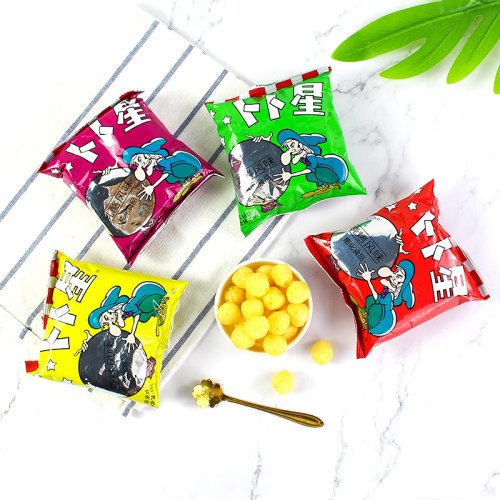 卜卜星2包13g网红小零食8090后经典怀旧小吃童年回忆膨化零食品 - 图2