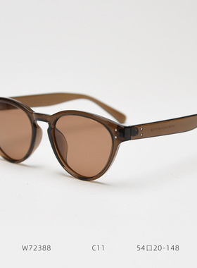 黑色猫眼小香风偏光太阳镜男女方圆脸高级感大脸显瘦墨镜防紫外线