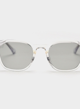 韩版浅灰色偏光太阳镜男士方形宝石绿个性出行遮阳墨镜女防紫外线