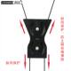 Commercial one-piece movable pulley 8-shaped guard plate to prevent job hopping