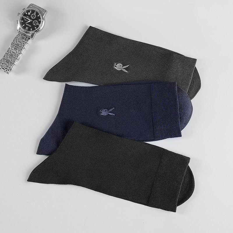 花花公子男士高筒秋冬吸汗透气棉袜 playboy内衣短袜/打底袜/丝袜/美腿袜