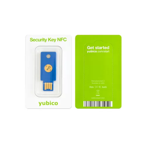 Пакет yubikey Ключ безопасности Fido2 5Ci/5CNano с поддержкой NFC Dfinity ICP