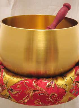 静心黄铜日式风音疗钵佛具用品