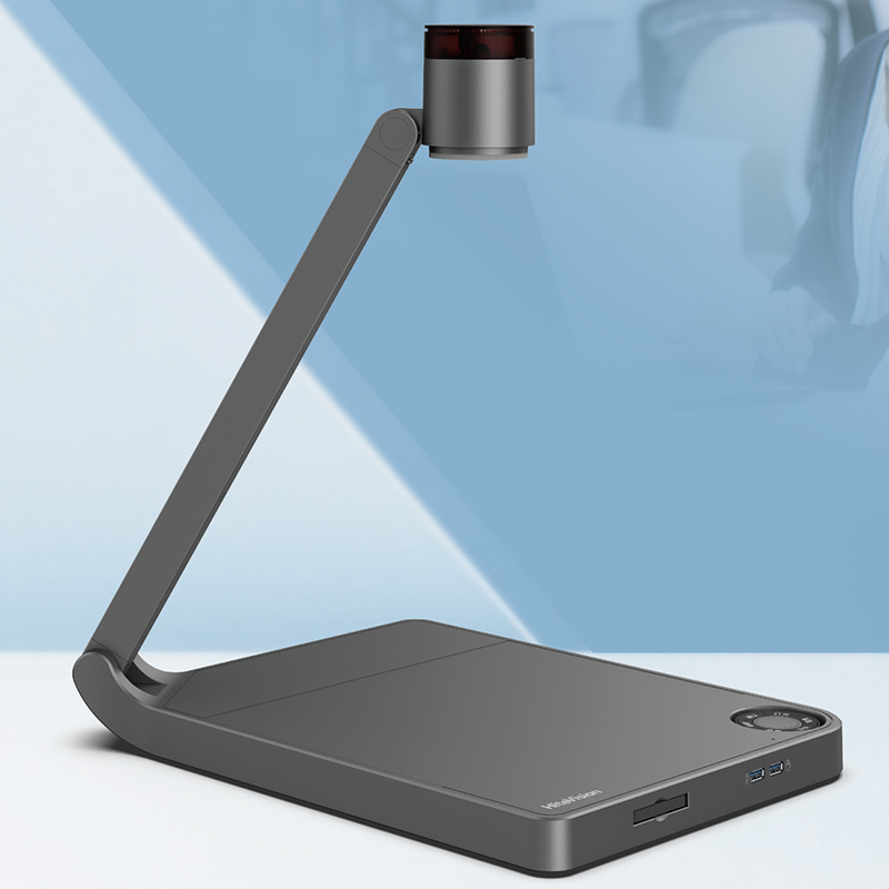 鸿合实物展台网上直播可连手机教学展示台HZ-370E 370A G7F V670  H360E H360A高清实时硬笔书法绘画视频展台 - 图0