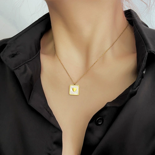 Ожерелье, подвеска из нержавеющей стали, аксессуар