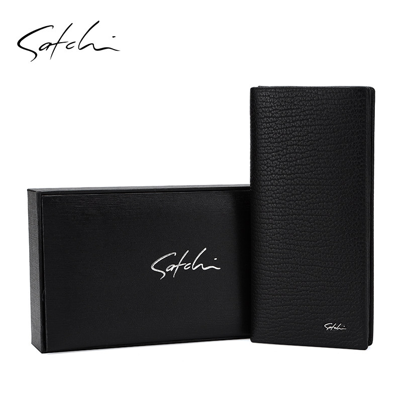 沙驰男包商务多功能时尚多卡位钱夹 satchi沙驰钱包