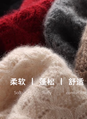 薄款秋冬针织套头帽保暖