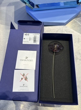 施家 水晶 GArden Tales 芙蓉花 家居客厅房间摆件 5619417送礼