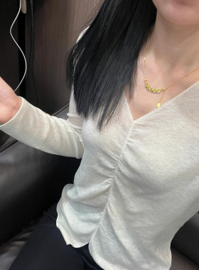 钱多多！五帝钱好运项链女不掉色小众高级感日常百搭通勤气质锁骨