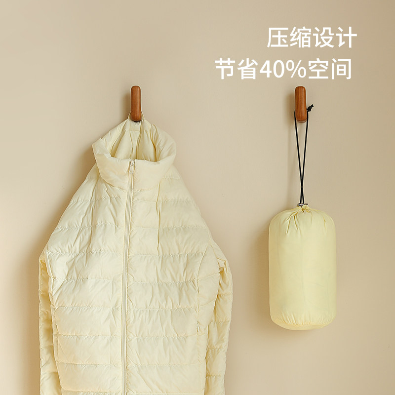 羽绒服专用收纳袋户外旅行轻薄便携束口抽绳压缩袋衣物整理防尘袋,淘宝优惠券,粉丝福利购,淘宝优惠卷
