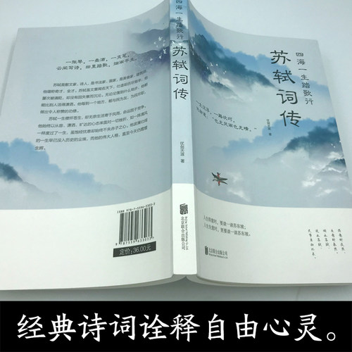 苏轼词传 四海一生踏歌行仗剑天涯中国古典小说诗词文学中国古诗词鉴赏诗歌文学国学古籍唐诗宋词名家赏鉴唐宋八大家 - 图2