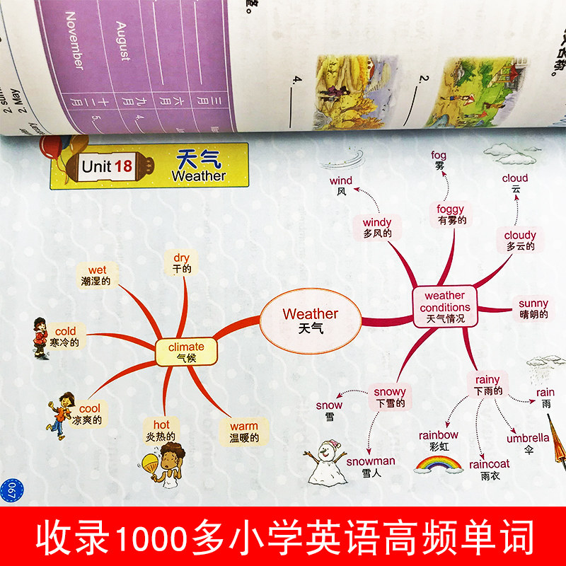 用思维导图速记小学生英语单词语法大全带音标英语学习神器成人初高中零基础入门自学零起点英语语法看这本就一学就会说英语正版