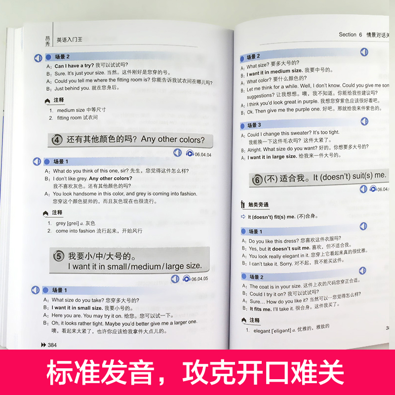 英语入门王 从ABC到流畅口语 国际音标英语神器 实用英语口语书籍日常交际 英语口语语法从零开始学英语 速记初级入门自学教材自学