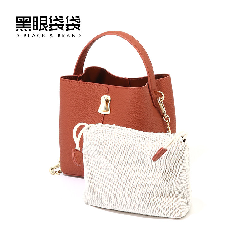 黑眼袋袋2020新款潮秋冬手提小包 黑眼袋袋箱包女士包袋