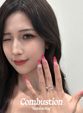 银色原创小众设计星星翅膀戒指 少女感轻亚甜酷千禧辣妹风Y2K配饰