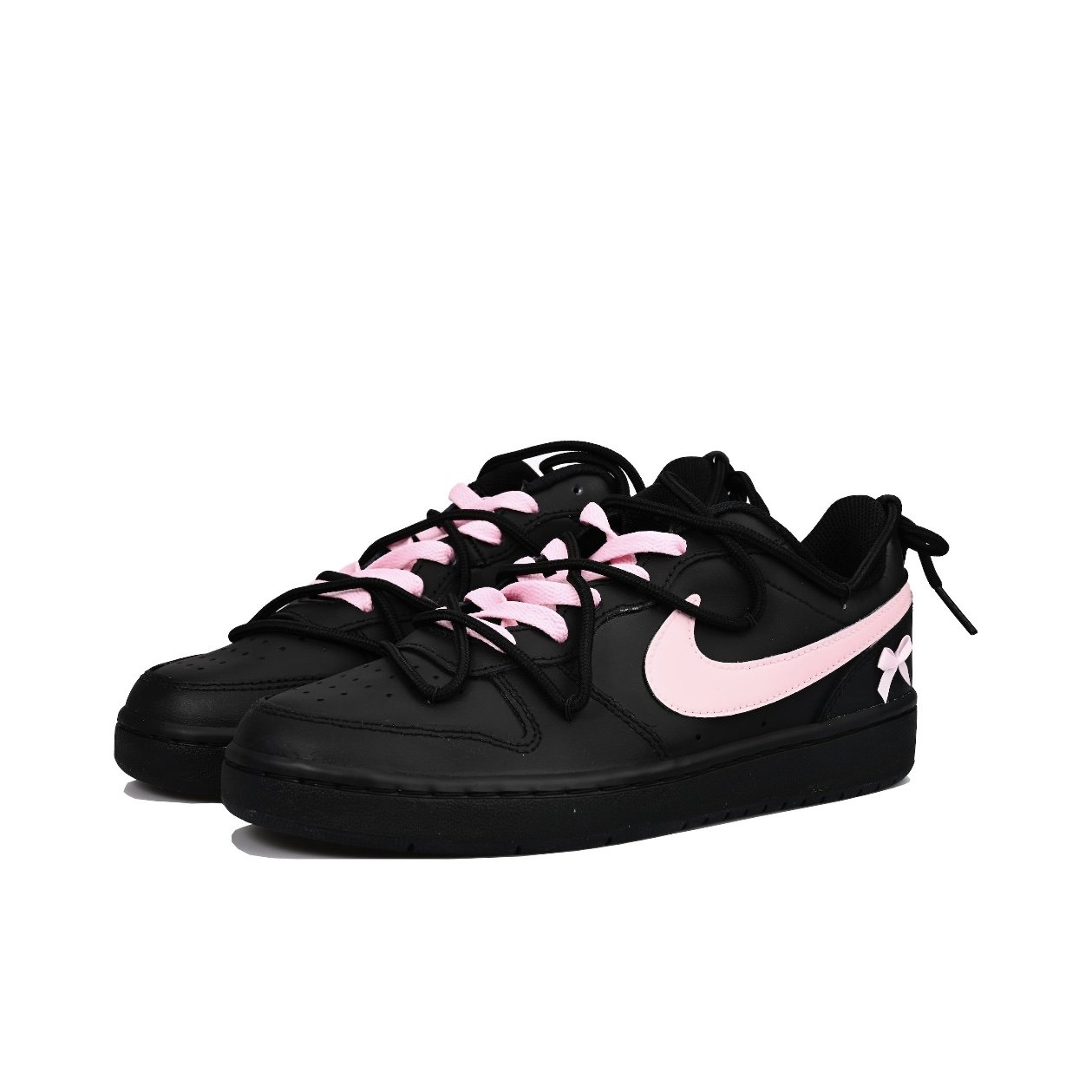 【定制球鞋】 Nike Court Borough沉睡少女 手绘 耐磨 低帮 板鞋,淘宝优惠券,粉丝福利购,淘宝优惠卷