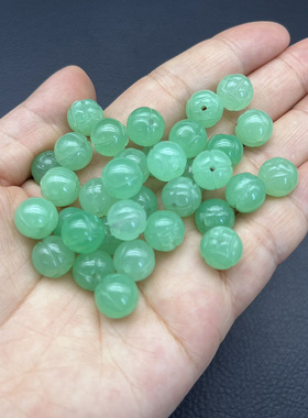 东陵玉散珠玉珠顶珠配珠饰品....