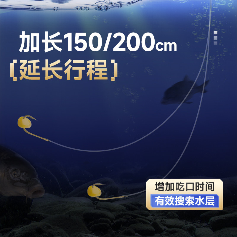 汉鼎金海夕加长子线鳊翘嘴绑好子线双钩成品仕挂有刺钓鱼子线鱼钩,淘宝优惠券,粉丝福利购,淘宝优惠卷