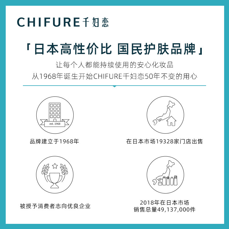 日本chifure氨基酸洁面慕斯洗面奶 千妇恋洁面