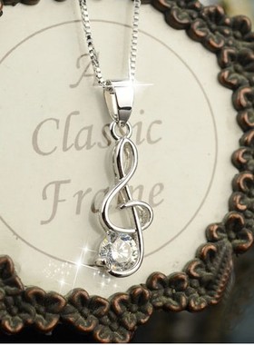 s925纯银饰品吊坠项坠情人节礼物