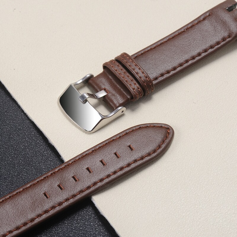 carty真皮适于swatch弧形20mm表带 carty配件