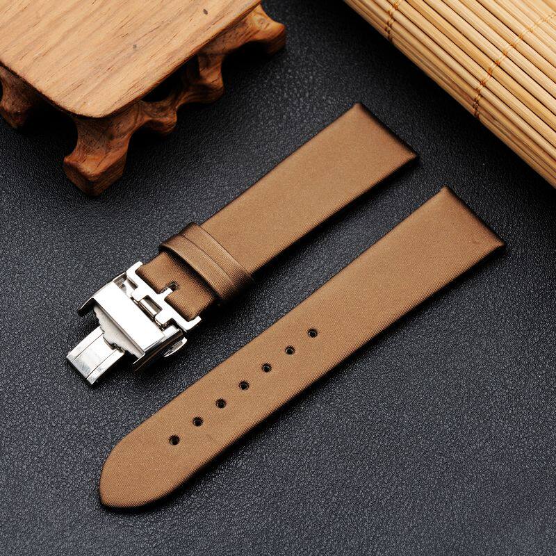 手表带布绢丝摩凡陀萧邦丝绸表链 carty配件