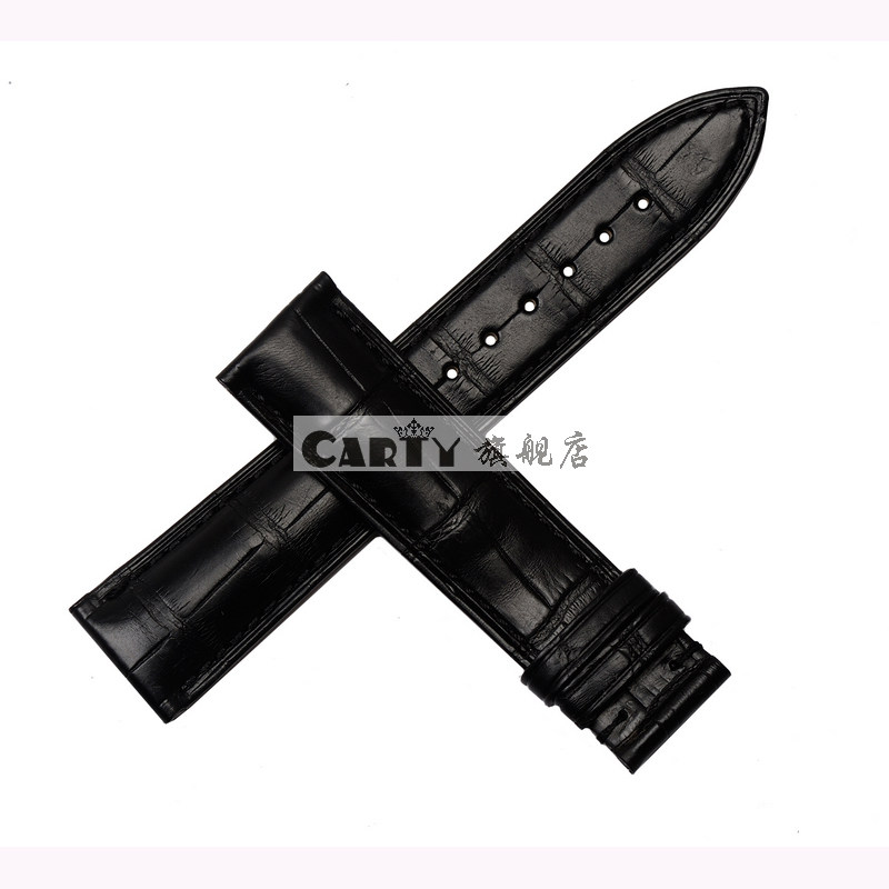 代用欧米茄萧邦美洲鳄鱼皮表带 carty配件