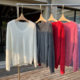 100 cashmere loose and lazy long-sleeved knitted top