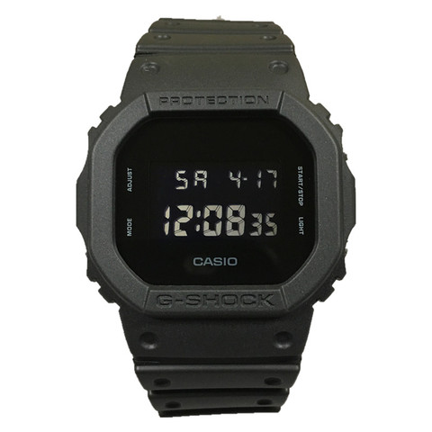 CASIO卡西欧G-SHOCK小方块手表男DW-5600BB/GW-M5610-1防水电子表