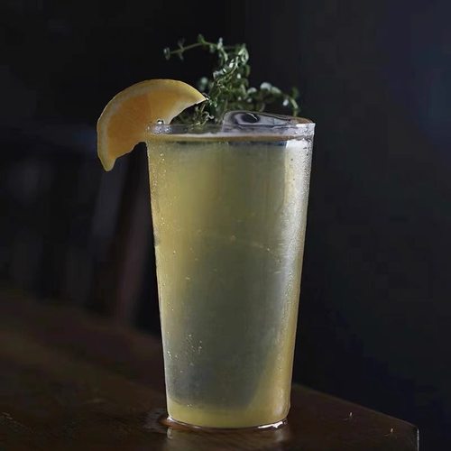 日式木村海波杯长饮杯柯林杯鸡尾酒杯调酒杯超薄斜身嗨棒杯饮品杯 - 图3