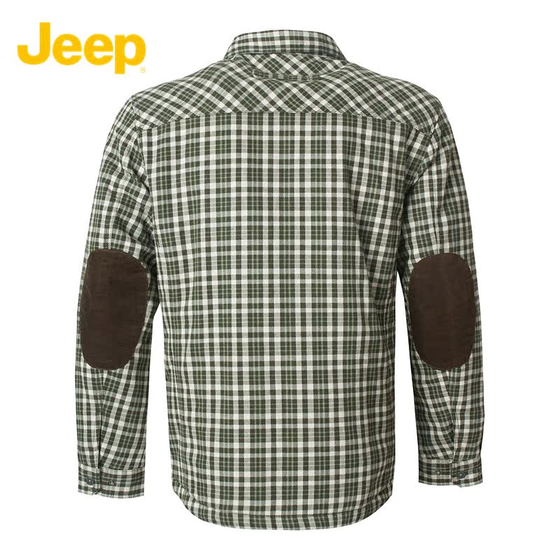 jeep /吉普男士户外休闲翻领棉服 恒烨服饰棉衣