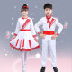 六一儿童大合唱团表演服服中小学生诗歌朗诵男女童主持礼服背带裤