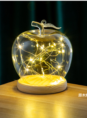 玻璃祈福简约客厅发光