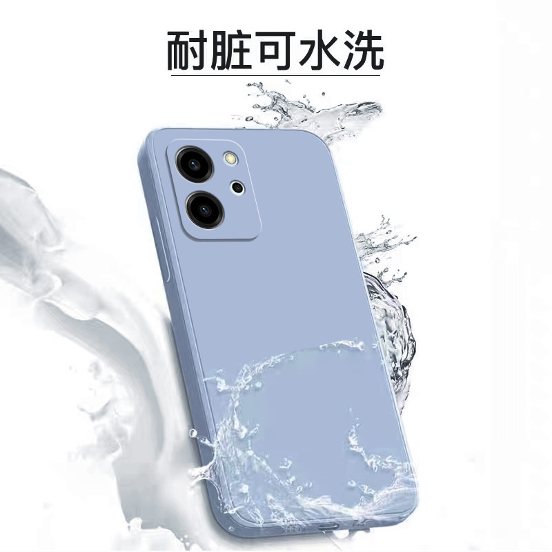 适用荣耀80SE手机壳新款华为honor80es全包镜头GIA一AN80防摔保护套an8o液态硅胶软壳8ose男女GIAAN8简约外壳 - 图2