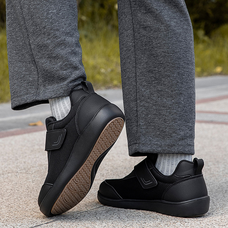 一脚蹬妈妈鞋秋季老人鞋拇外翻加肥宽松脚肿大头鞋布鞋奶奶鞋子女,淘宝优惠券,粉丝福利购,淘宝优惠卷