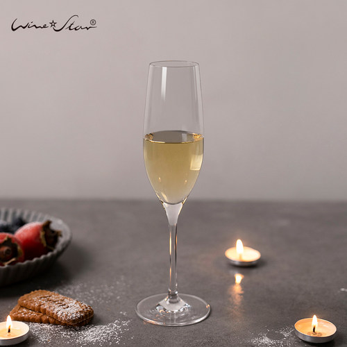 winestar奥地利进口水晶玻璃香槟杯家用欧式洋酒杯礼盒装结婚送礼 - 图3