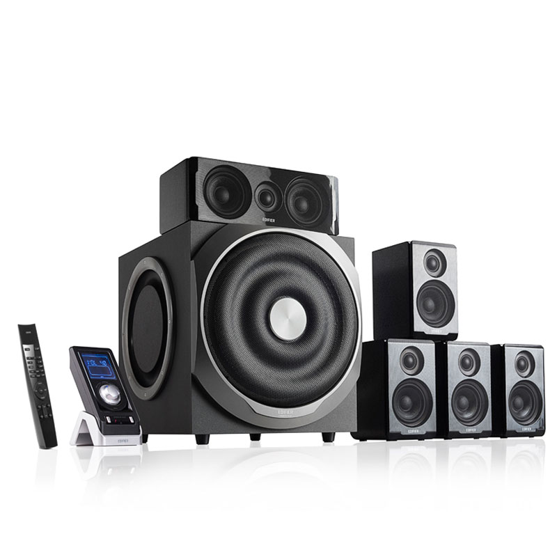 音响 hifi 数字家庭影院音箱重低音炮电视 S5.1MKII 漫步者 Edifier 音响 hifi 数字家庭影院音箱重低音炮电视 S5.1MKII 漫步者 Edifier