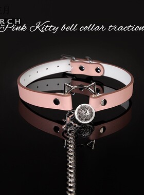 刻字puppy猫铃铛项圈choker颈带m