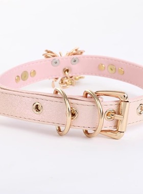 小狗puppy十字项圈女手作