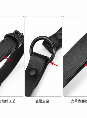 朋克项圈情调高龄小圈项圈sub牵引链条日常佩戴胖可佩戴男奴通用
