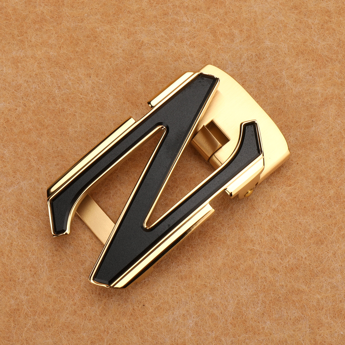 不锈钢自动扣皮带头扣头男士腰带扣头配件Z字母3.5cm内径休闲韩版 - 图0