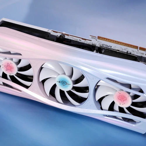 24期免息 盈通RX9060XT/9070XT花嫁台式电脑游戏独立显卡 - 图2