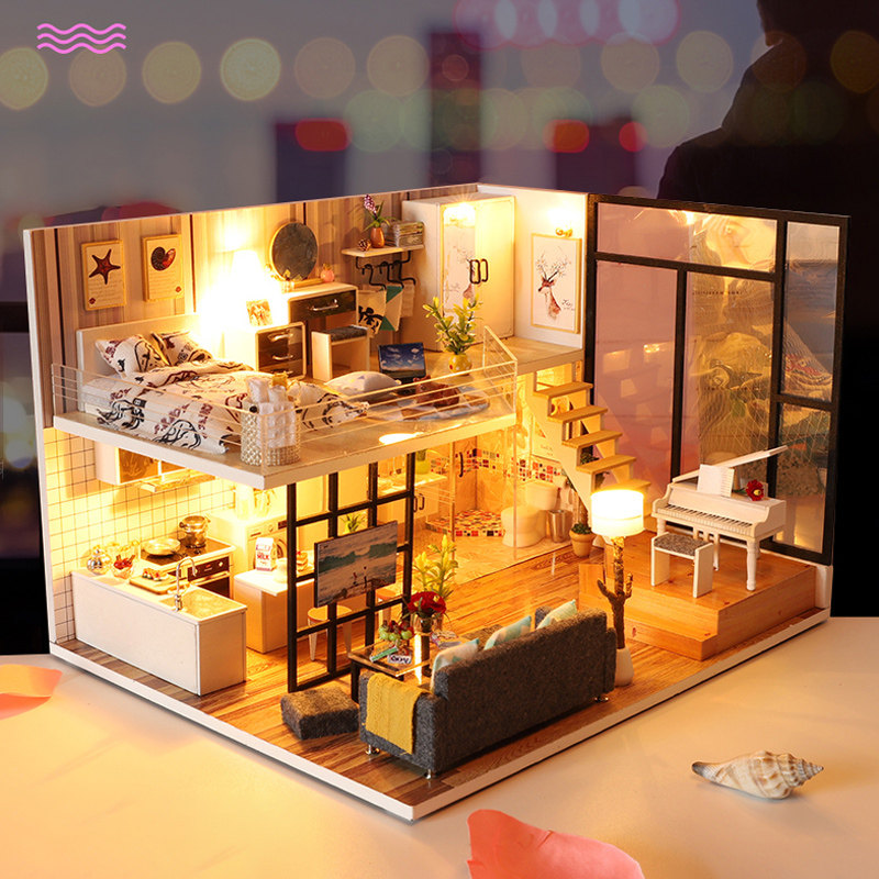 生日礼物小伶女孩公主7-8 9玩具 那家小屋过家家玩具